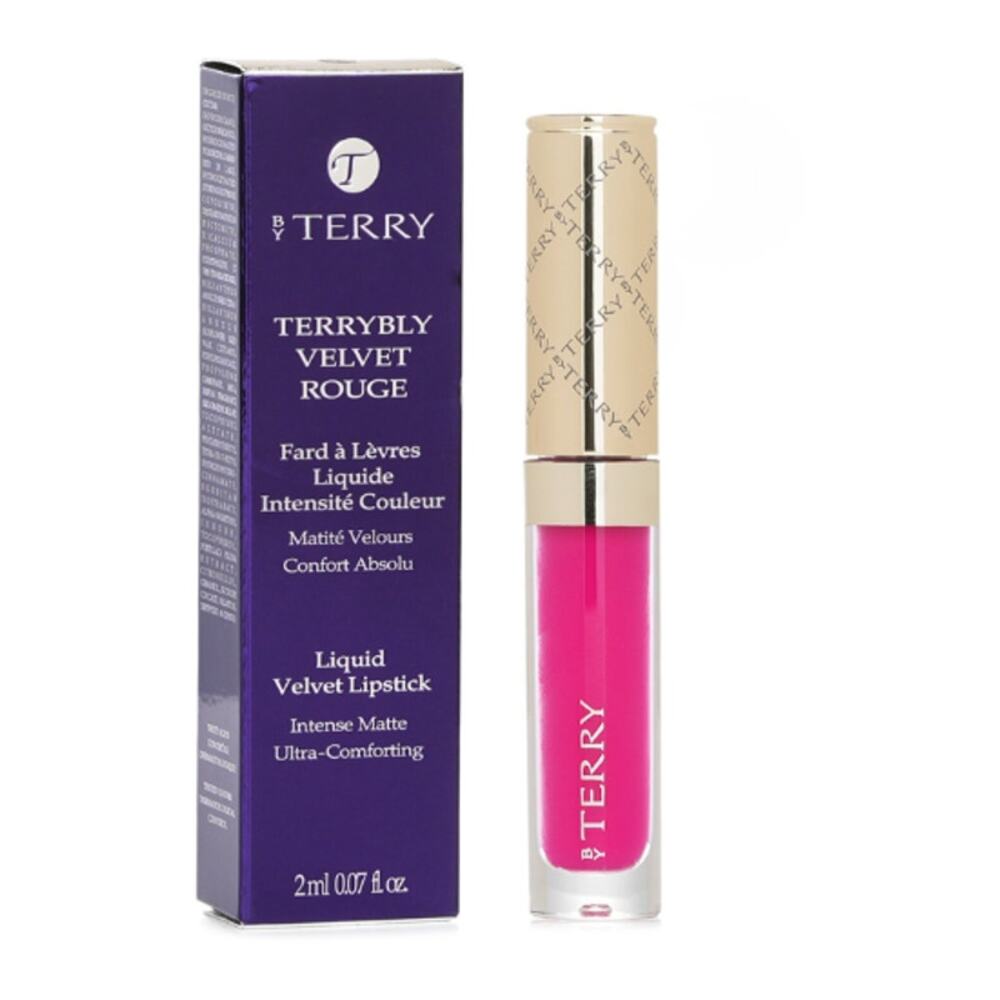 BY TERRY Terrybly Velvet Rouge Liquid Velvet Lipstick 7 Bankable Rose 2mL NEW
